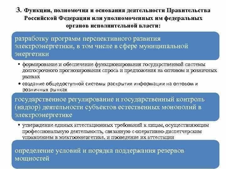 Функции полномочия и ответственность уполномоченного органа