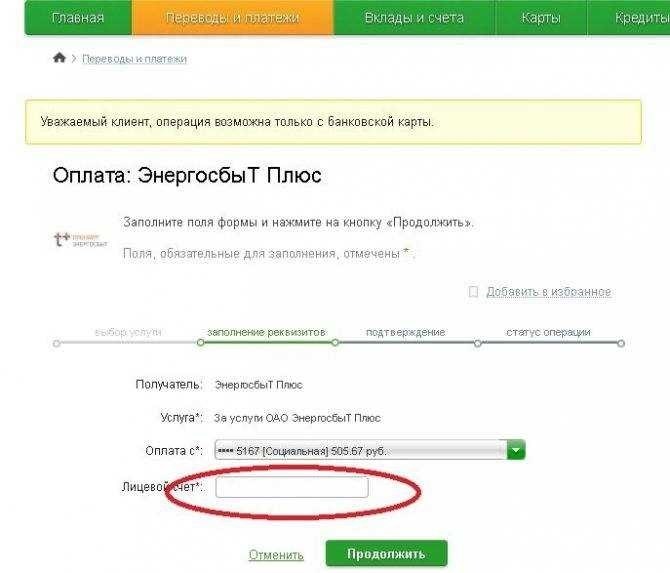 Онлайн-оплата за электроэнергию по лицевому счету просто удобно без комиссии