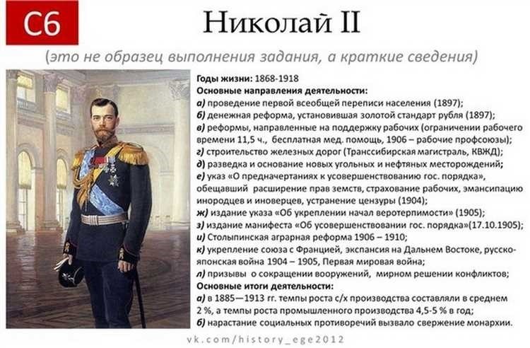 Все о правлении николая 2 краткий обзор